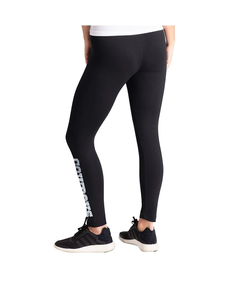 G-iii 4Her by Carl Banks Women's Black Dallas Cowboys Pregame Leggings
