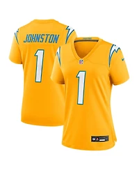 Nike Women's Quentin Johnston Gold Los Angeles Chargers Alternate Charger Power Game Jersey