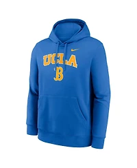 Nike Men's Blue Ucla Bruins Club Fleece Arch Pullover Hoodie