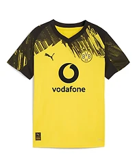 Puma Big Boys and Girls Yellow Borussia Dortmund 2025/26 Replica Jersey