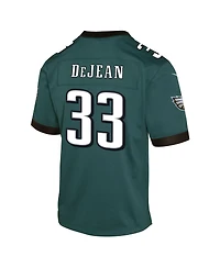 Nike Big Boys and Girls Cooper DeJean Midnight Green Philadelphia Eagles Game Player Jersey