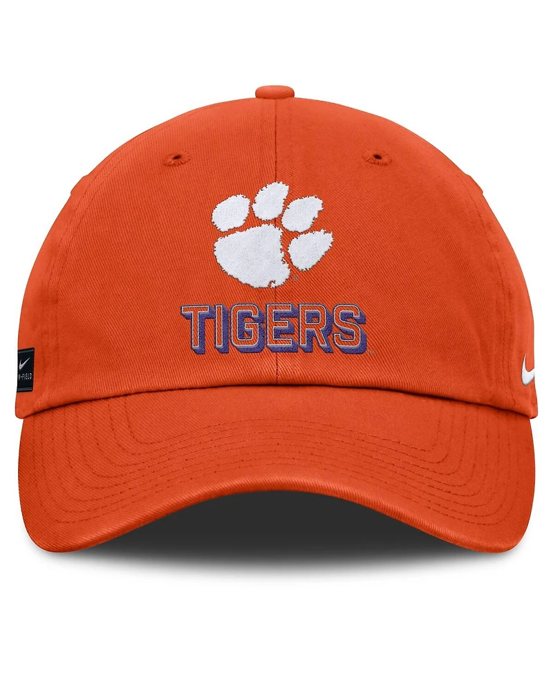 Nike Men's Orange Clemson Tigers 2025 On-Field Club Adjustable Hat