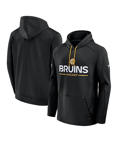 Fanatics Men's Black Boston Bruins Authentic Pro Rink Hoodie
