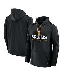 Fanatics Men's Black Boston Bruins Authentic Pro Rink Hoodie