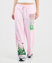 Wicked Juniors' High-Rise Drawstring Fleece Pants