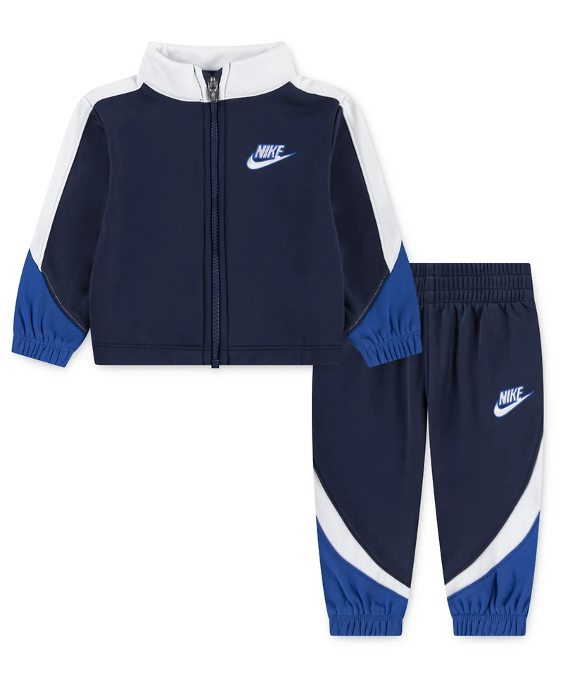Nike Baby Boys 2-Piece Propus Color Blocked Long Sleeve Jacket and Jogger Pants Set