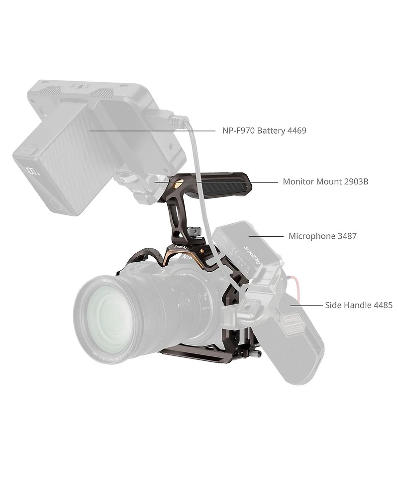 SmallRig Night Eagle Cage Kit for Nikon Z5, Z5II, Z6, Z6II, Z7, Z7II