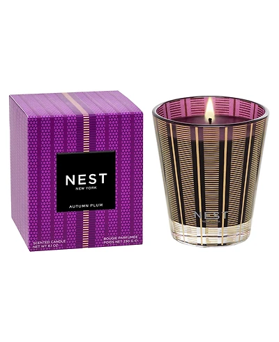 Nest New York Plum and Cinnamon Fragrance Classic Candle, 8.1 oz.