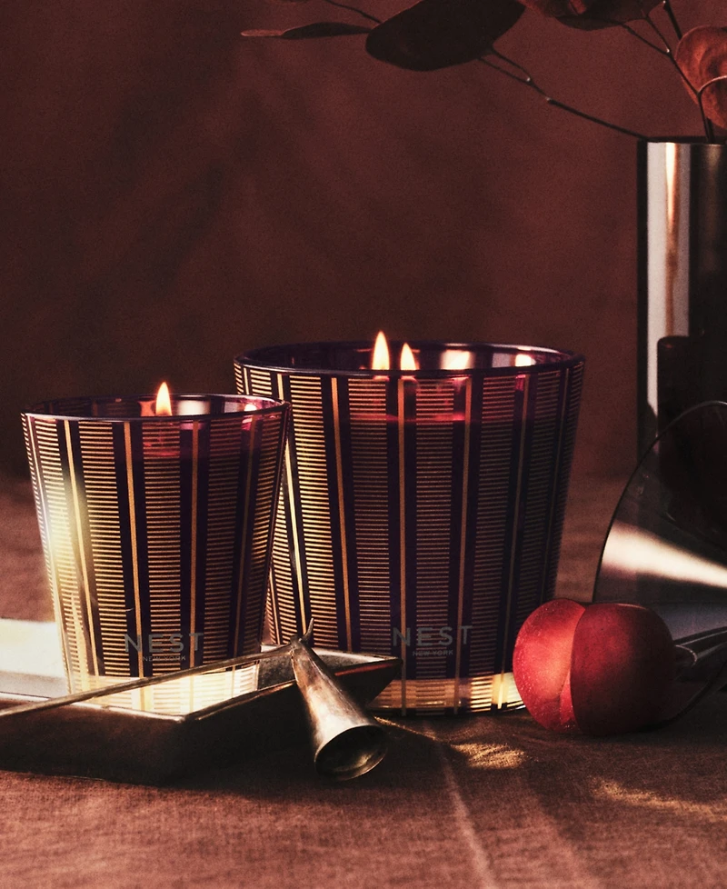 Nest New York Plum and Cinnamon Fragrance 3-Wick Candle, 21.2 oz.