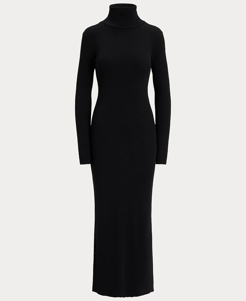 Polo Ralph Lauren Women's Ribbed Turtleneck Dress