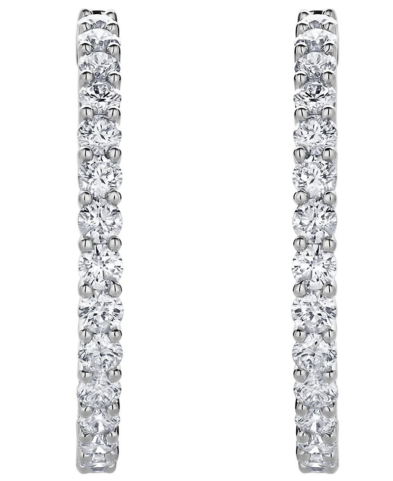 Macy's Diamond Earrings (5 ct. t.w.) in 14K White Gold