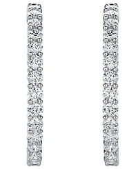 Macy's Diamond Earrings (5 ct. t.w.) in 14K White Gold
