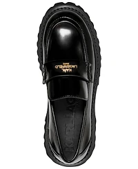 Karl Lagerfeld Paris Women's Gwen Logo Lug Loafers