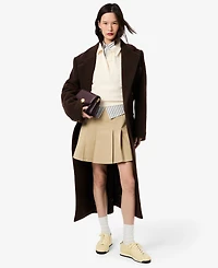 Lacoste Usa Women's Striped Oversized Shirt