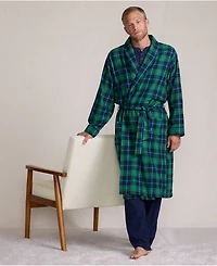 Lands' End Men's Flannel Robe
