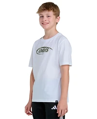 adidas Boys 8-20 Short-Sleeve Lenticular Camo Poster T-Shirt