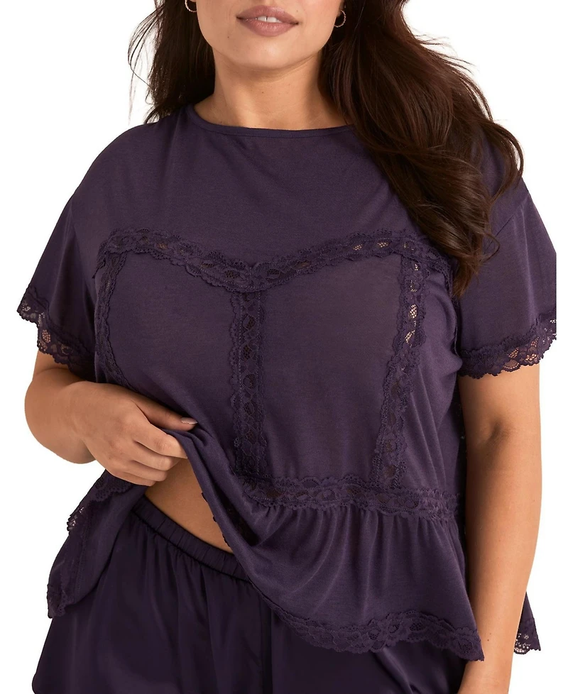 Adore Me Plus Size Patrice Pajama Set