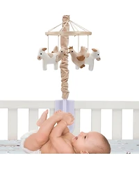 Bedtime Originals Farmyard Friends Musical Baby Crib Mobile Soother Toy