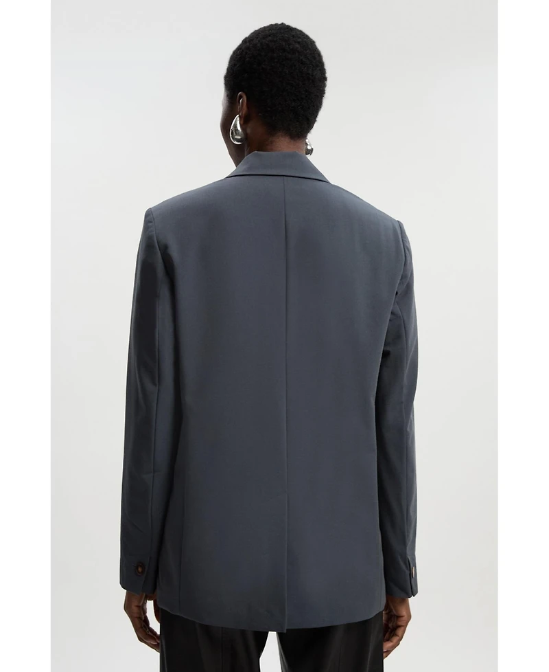 Karen Millen Women's Twill Oversized Blazer