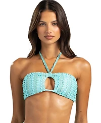 Beach Bunny Swimwear Women's Camden Wrap Bikini Top