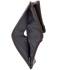 Patricia Nash Linette Bark Leaves Snap Wallet