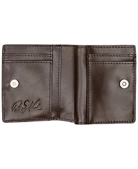 Patricia Nash Linette Bark Leaves Snap Wallet