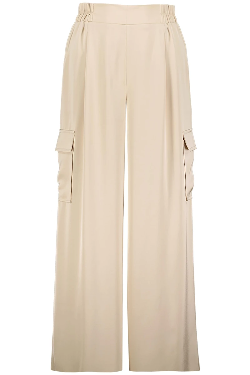 Bishop + Young Women's Pull-On Satin Cargo Pant