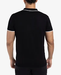 Xray Men's Collar V-Neck Polo Sweater