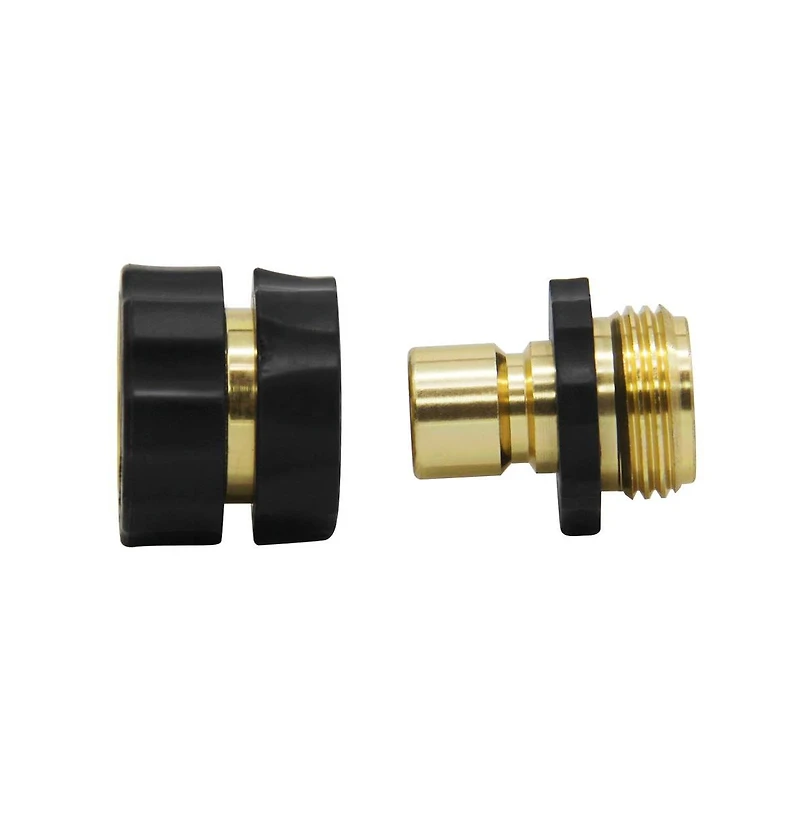 Twinkle Star Garden Hose Quick Connector Set 4-Pack Adapter Fittings