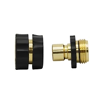 Twinkle Star Garden Hose Quick Connector Set 4-Pack Adapter Fittings