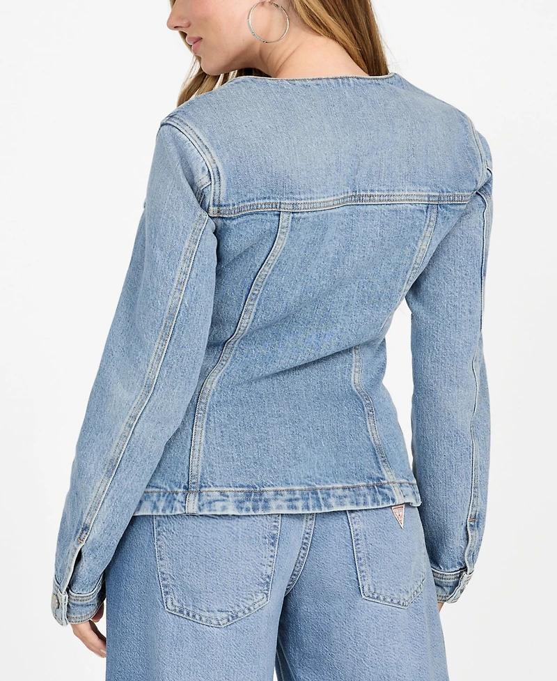 Guess Women's Camille Denim Blazer