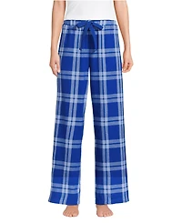 Lands' End Women's Flannel Wide Leg Sleep Pants