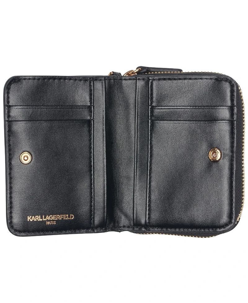 Karl Lagerfeld Paris Boxed Zip Around Wallet