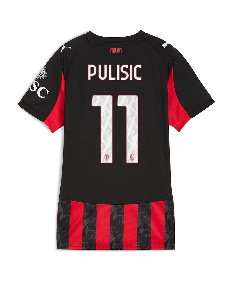 Puma Women's Christian Pulisic Red Ac Milan 2025/26 Home Replica Player Jersey
