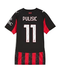 Puma Women's Christian Pulisic Red Ac Milan 2025/26 Home Replica Player Jersey