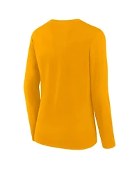 Fanatics Women's Gold Golden State Warriors Top Baller Long Sleeve T-Shirt
