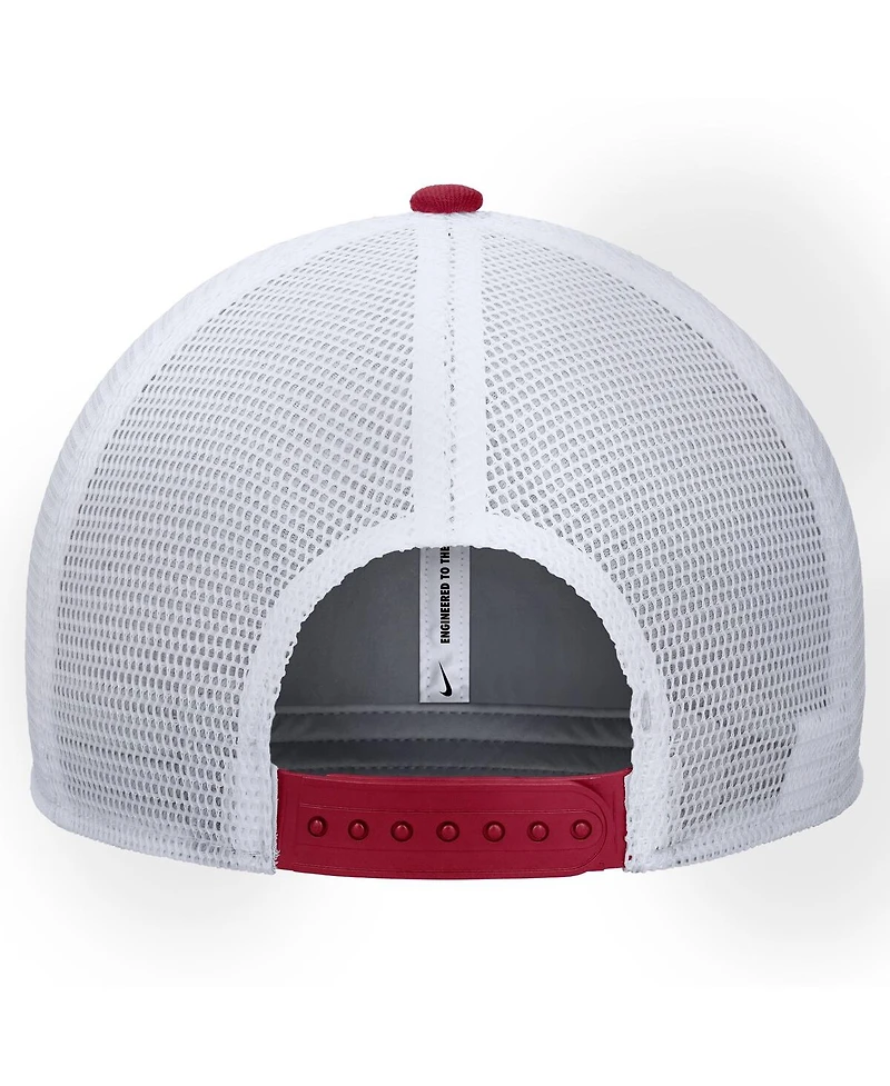 Nike Men's Silver Air Force Falcons Rivalry Rise Adjustable Trucker Hat