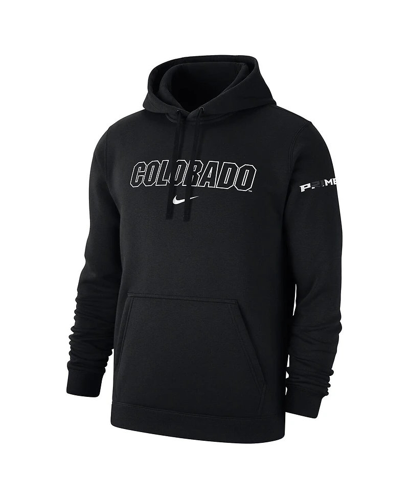 Nike Men's Colorado Buffaloes Coach Prime Club Fleece Hoodie