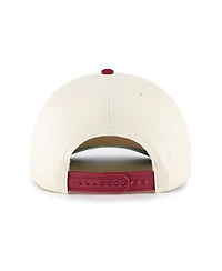 '47 Brand Men's Cream/Wine Cleveland Cavaliers Pomona Two-Tone Rope Hitch Adjustable Hat