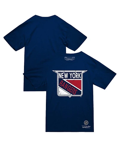 Mitchell & Ness Men's Navy New York Rangers Heritage T-Shirt