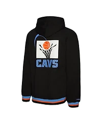 Mitchell & Ness Men's and Women's Black Cleveland Cavaliers Heavyweight Hoodie
