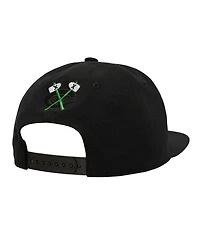Mitchell & Ness Men's Black Chicago Blackhawks Core Team Special Snapback Hat