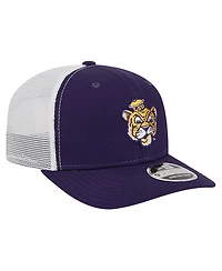 New Era Men's Purple Lsu Tigers Team 9SEVENTY Coolera Trucker Adjustable Hat