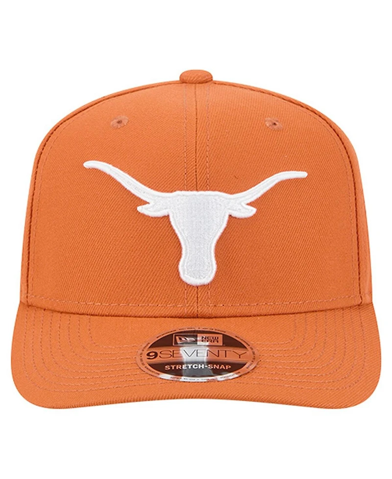 New Era Men's Burnt Orange Texas Longhorns Team 9SEVENTY Adjustable Hat