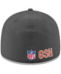 New Era Men's Charcoal Chicago Bears 2025 Sideline Cold Weather Retro Crown 59FIFTY Fitted Hat
