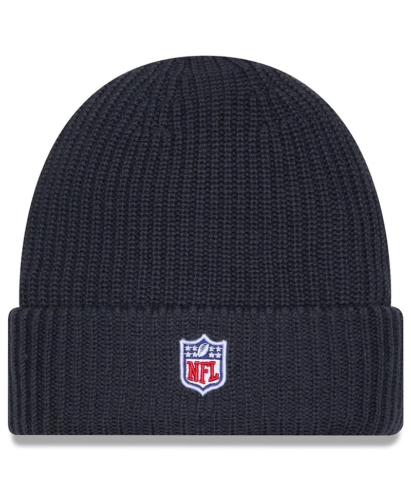 New Era Men's Charcoal San Francisco 49ers 2025 Sideline Cold Weather Cuffed Knit Hat