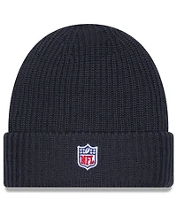 New Era Men's Charcoal San Francisco 49ers 2025 Sideline Cold Weather Cuffed Knit Hat