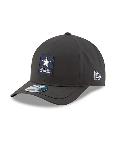 New Era Men's Charcoal Dallas Cowboys 2025 Sideline Cold Weather 9FORTY M-Crown Adjustable Hat