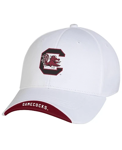 Under Armour Men's White South Carolina Gamecocks Sideline Blitzing Accent Iso-Chill Flex Hat