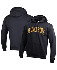 Champion Men's Black Arizona State Sun Devils Basic Arch Fleece Pullover Hoodie